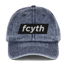 Load image into Gallery viewer, FCYTH Vintage Cotton Twill Cap