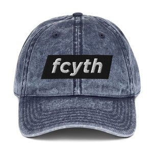 FCYTH Vintage Cotton Twill Cap